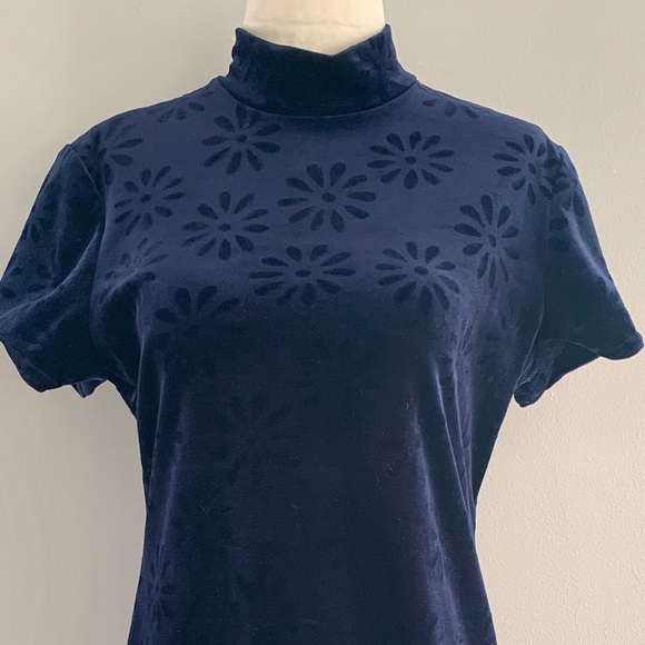 Exclusively Gantos Vintage Velvet Mini Dress - Picture 5 of 8